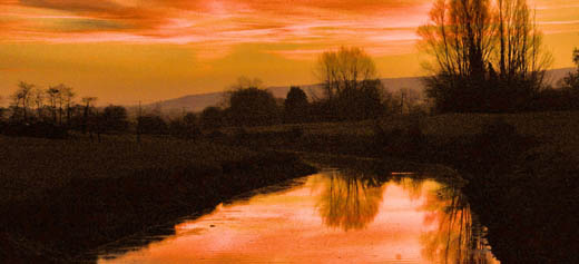 Sunset scenery